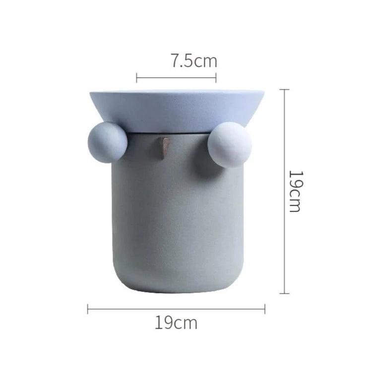 Bubble Morandi Ceramic Vase
