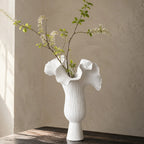Ceramic Ruffle Vase