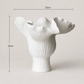 Ceramic Ruffle Vase