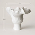 Ceramic Ruffle Vase