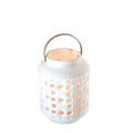 Ceramic Tealight Candle Holder with Rope Handle
