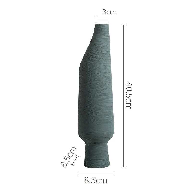 Terra Ridge Ceramic Vase