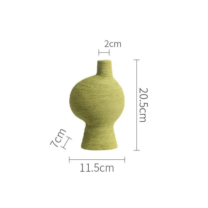 Terra Ridge Ceramic Vase